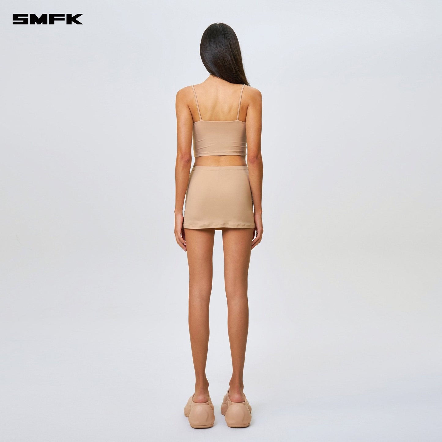 SMFK Compass Hug Skin Mini Skirt Nude