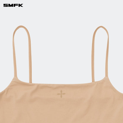 SMFK Compass Hug Skin Sports Strap Top Nude