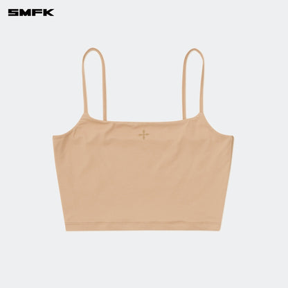 SMFK Compass Hug Skin Sports Strap Top Nude