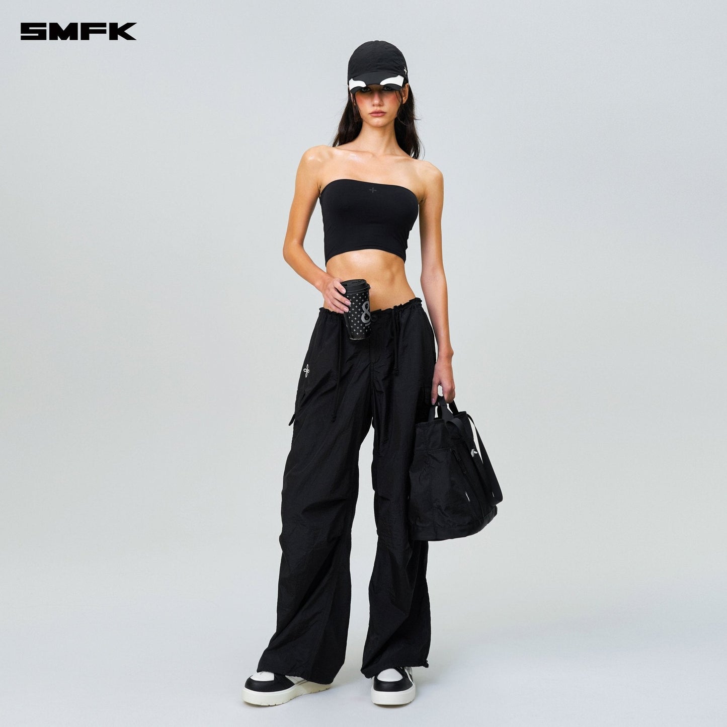 SMFK Compass Hug Skin Tube Top Black