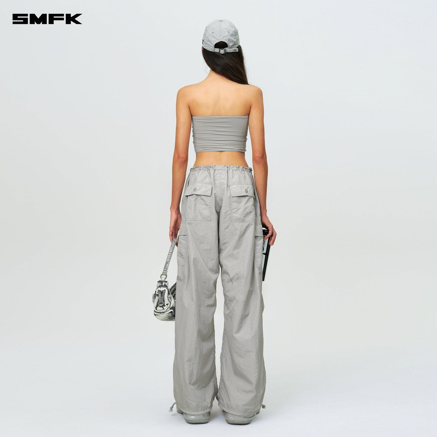 SMFK Compass Hug Skin Tube Top Gray