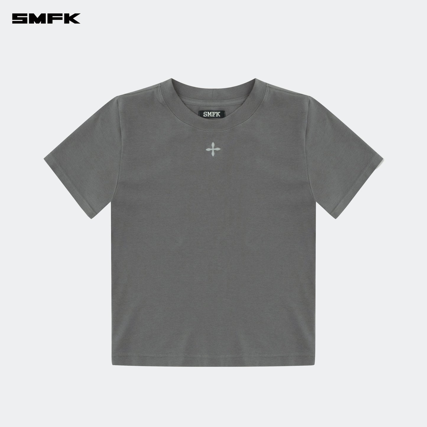 SMFK Compass Hug Slim Fit Tee Dark Gray