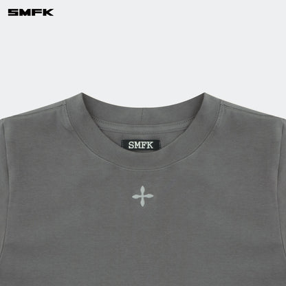 SMFK Compass Hug Slim Fit Tee Dark Gray