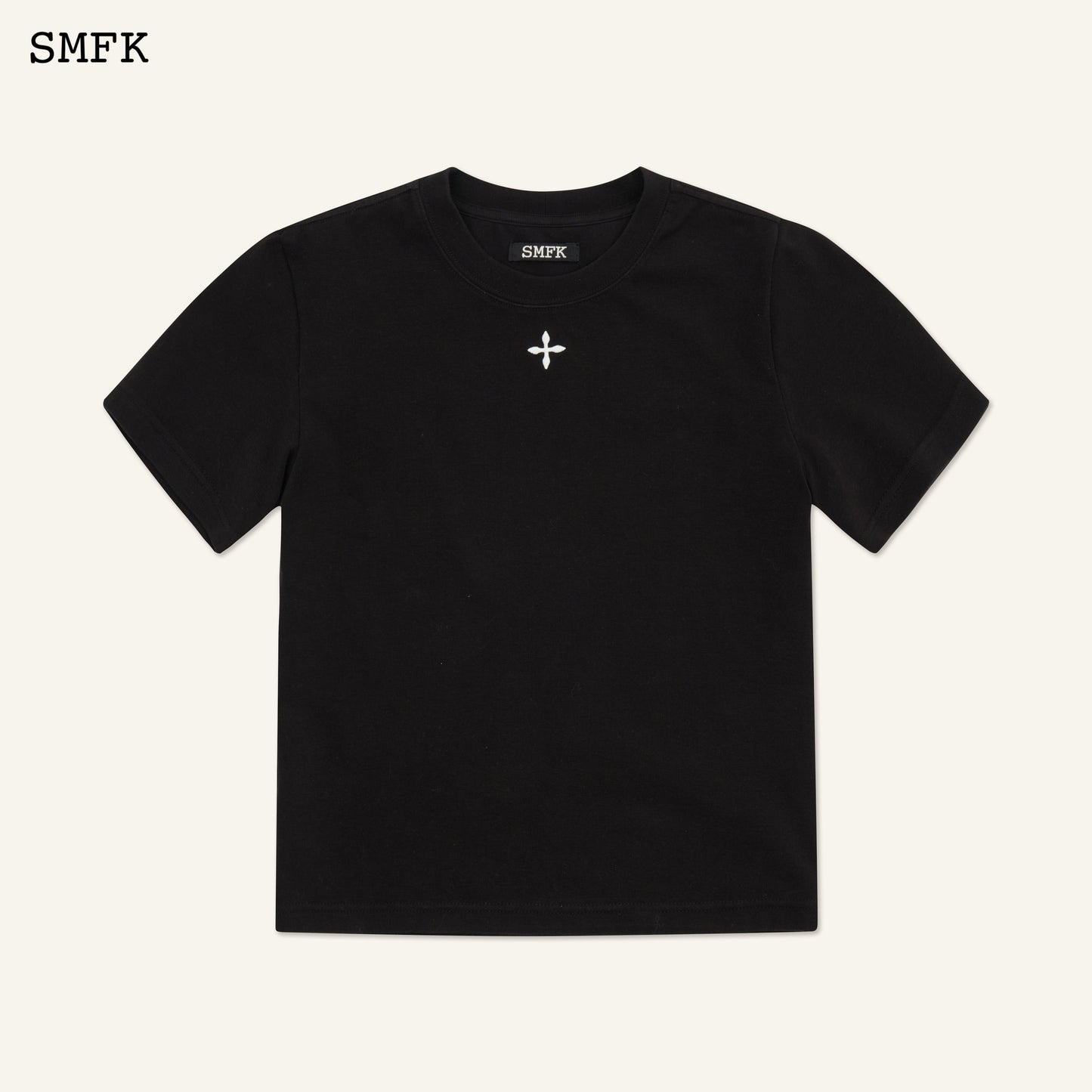 SMFK Compass Hug Slim-Fit Tee In Black