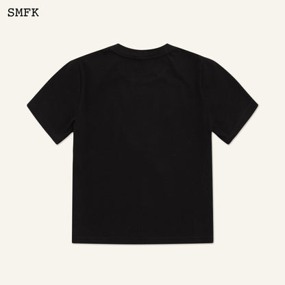 SMFK Compass Hug Slim-Fit Tee In Black