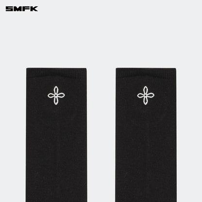 SMFK Compass Hug Sports Short Socks Black (2 Pairs)