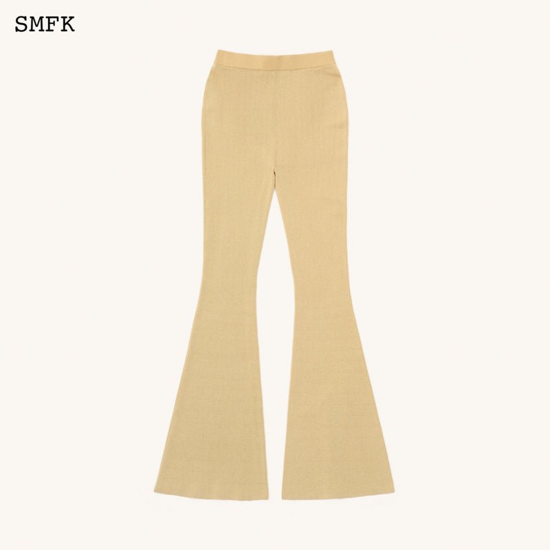 SMFK Compass Hug Sporty Knitted Flared Pants