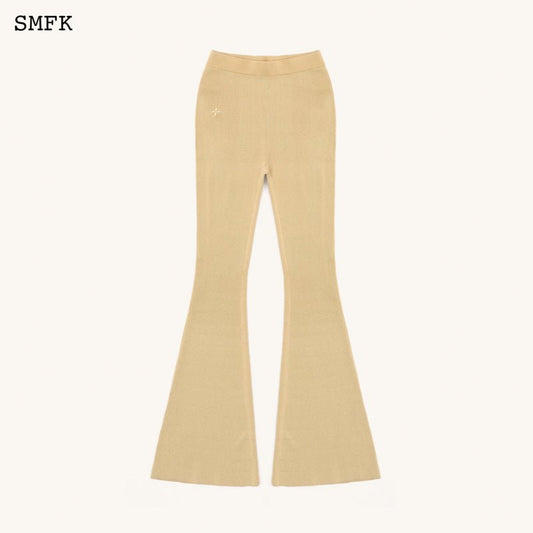 SMFK Compass Hug Sporty Knitted Flared Pants