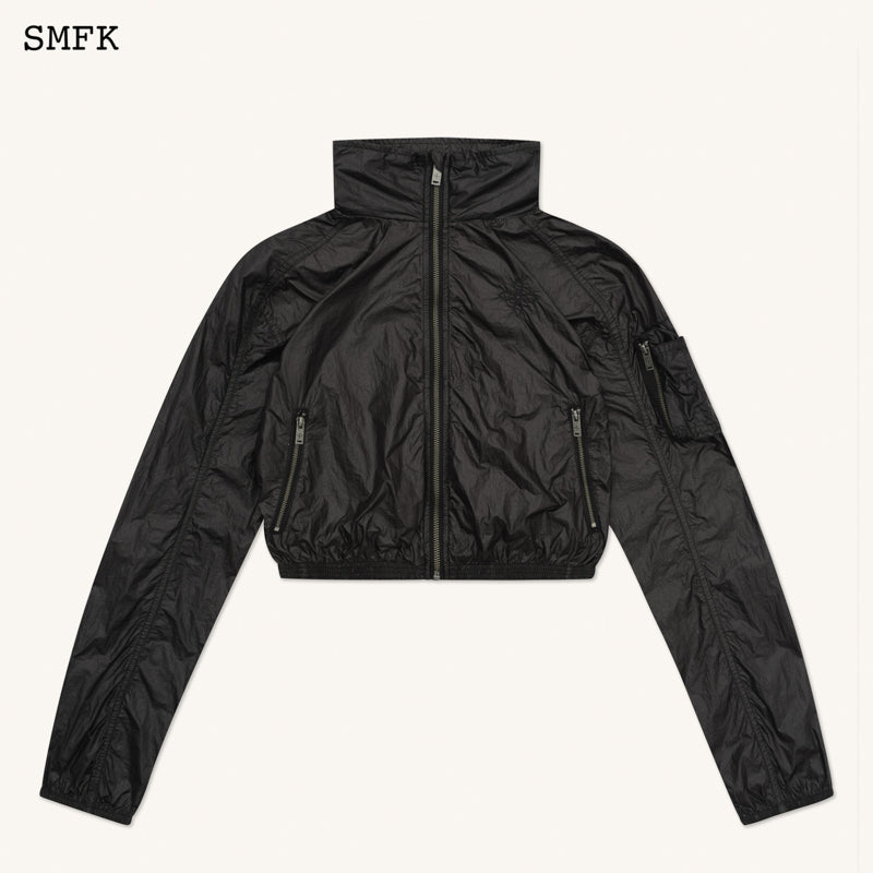 SMFK Compass Hug Sun-Proof Alloy Jacket Black