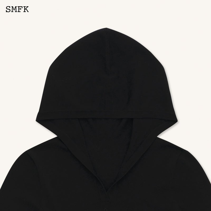 SMFK Compass Hug Sun-Proof Knitted Jacket Black