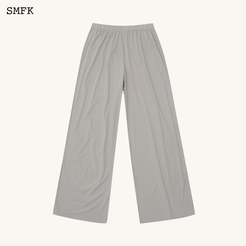 SMFK Compass Hug Sun-Proof Super Light Flared Pants Grey