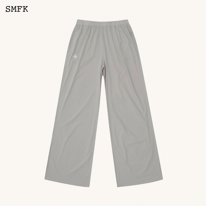 SMFK Compass Hug Sun-Proof Super Light Flared Pants Grey