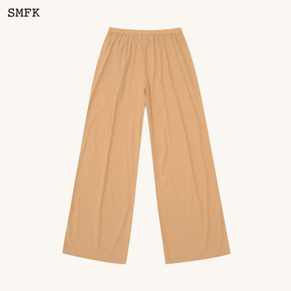 SMFK Compass Hug Sun-Proof Super Light Flared Pants Nude