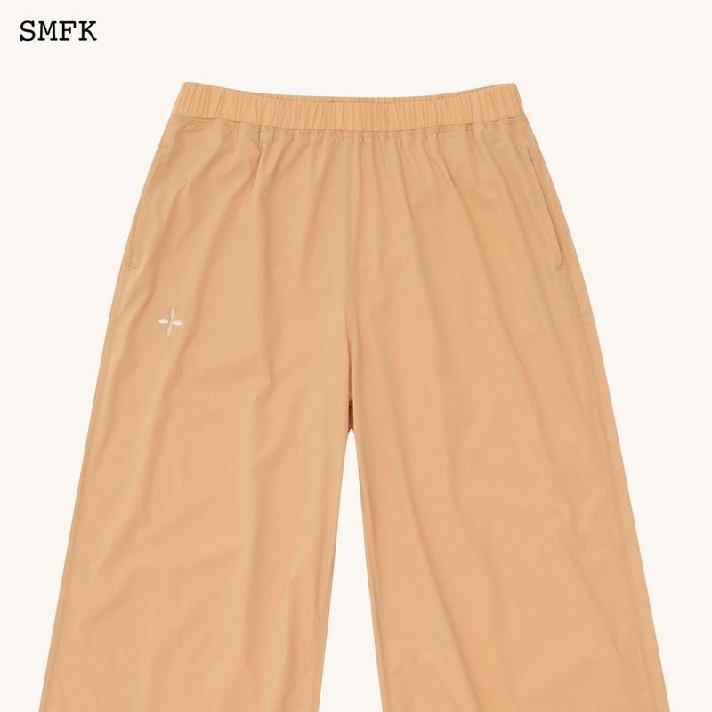 SMFK Compass Hug Sun-Proof Super Light Flared Pants Nude