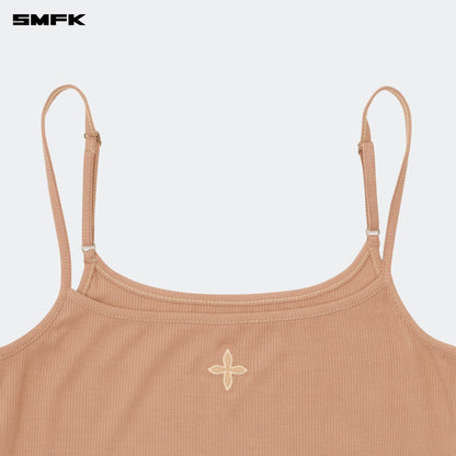 SMFK Compass Hug Ultra-Short Sports Strap Top Nude