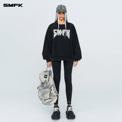 SMFK Compass Metal Rock Retro Loose Sweatshirt