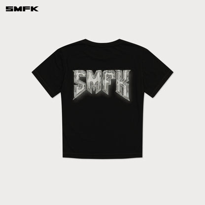 SMFK Compass Metal Rock Slim-Fit Tee Black