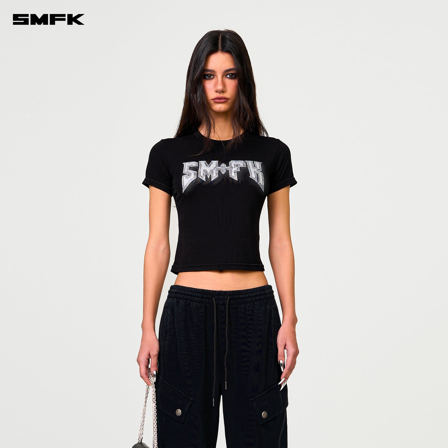 SMFK Compass Metal Rock Slim-Fit Tee Black