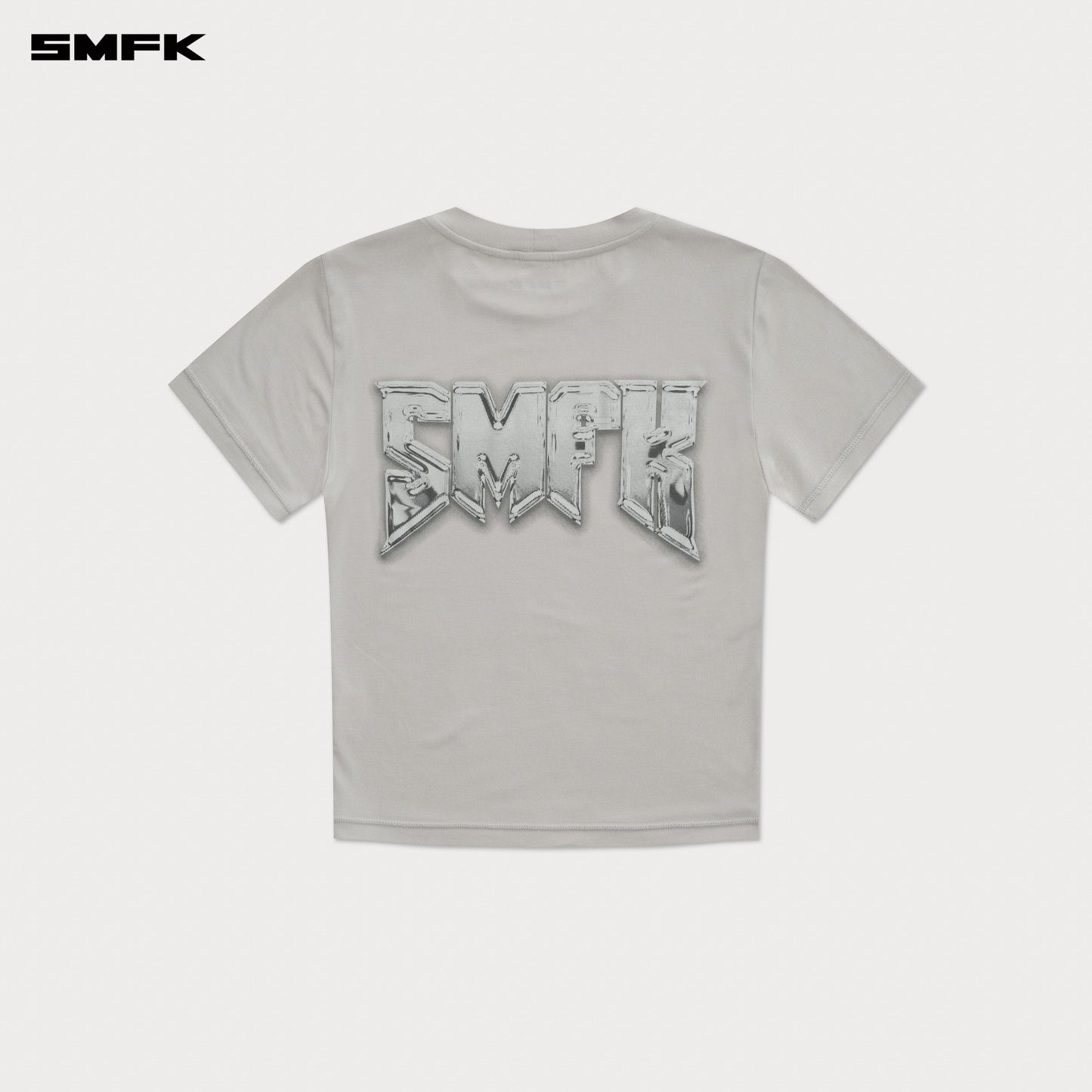 SMFK Compass Metal Rock Slim-Fit Tee Gray