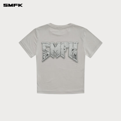 SMFK Compass Metal Rock Slim-Fit Tee Gray