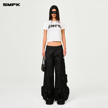 SMFK Compass Metal Rock Slim-Fit Tee White