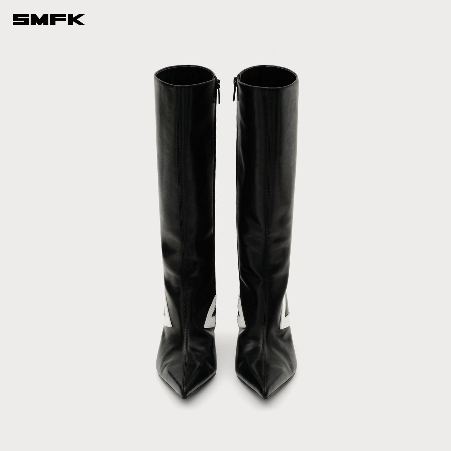 SMFK COMPASS METEOR High-Heeled Boots in Black