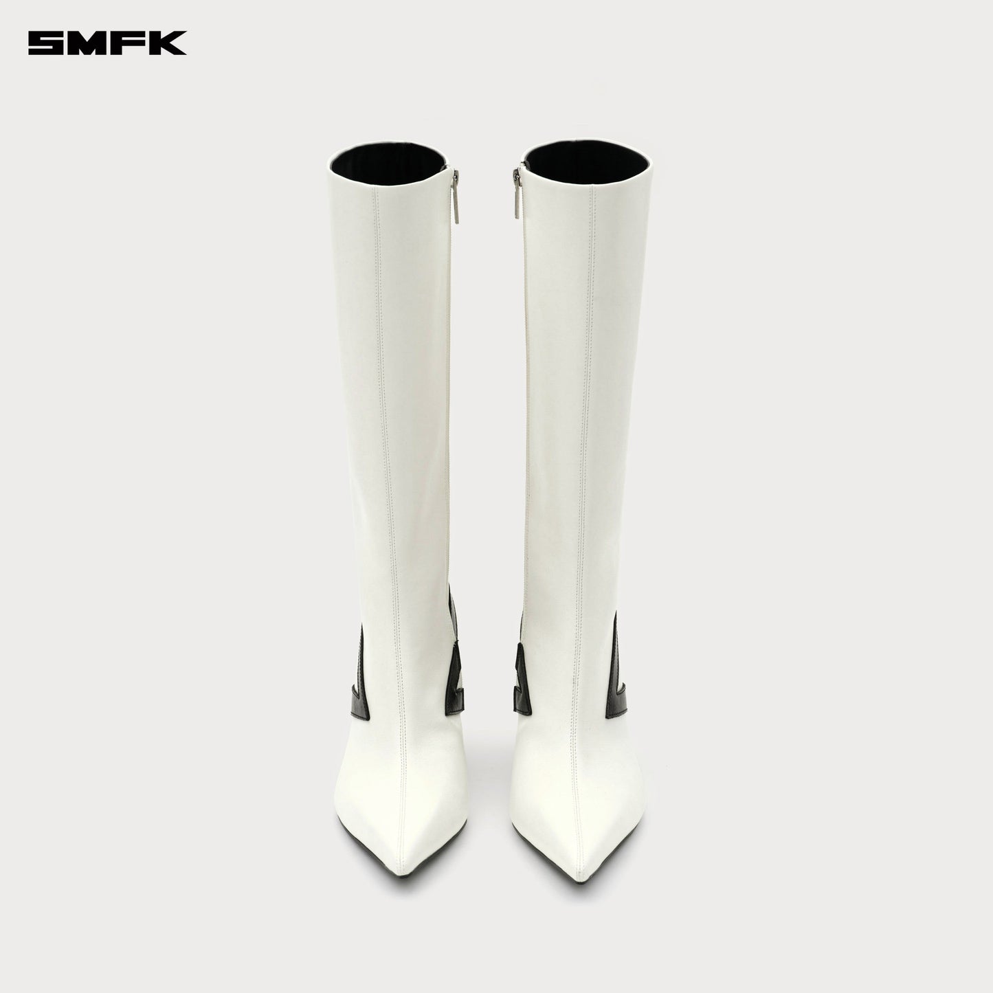 SMFK COMPASS METEOR High-Heeled Boots in White