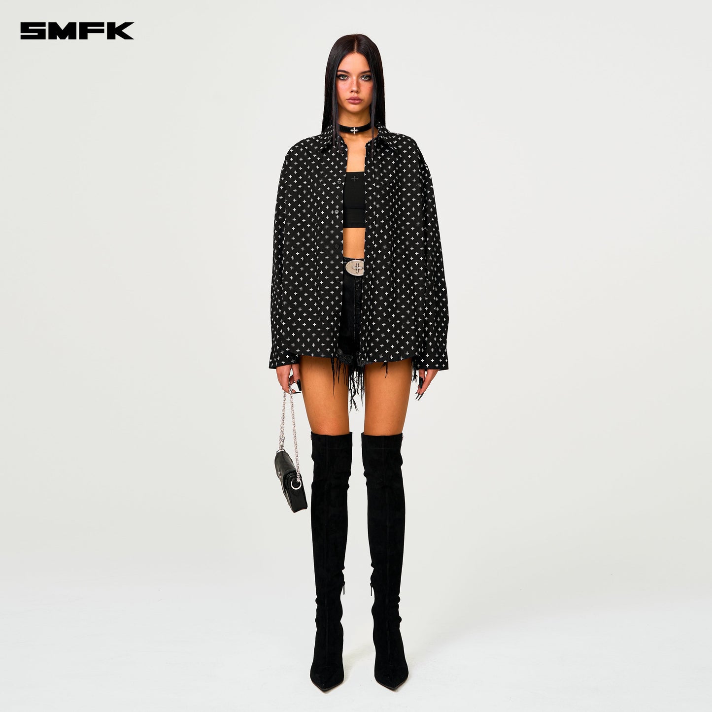 SMFK Compass Mini Garden Oversize Shirt