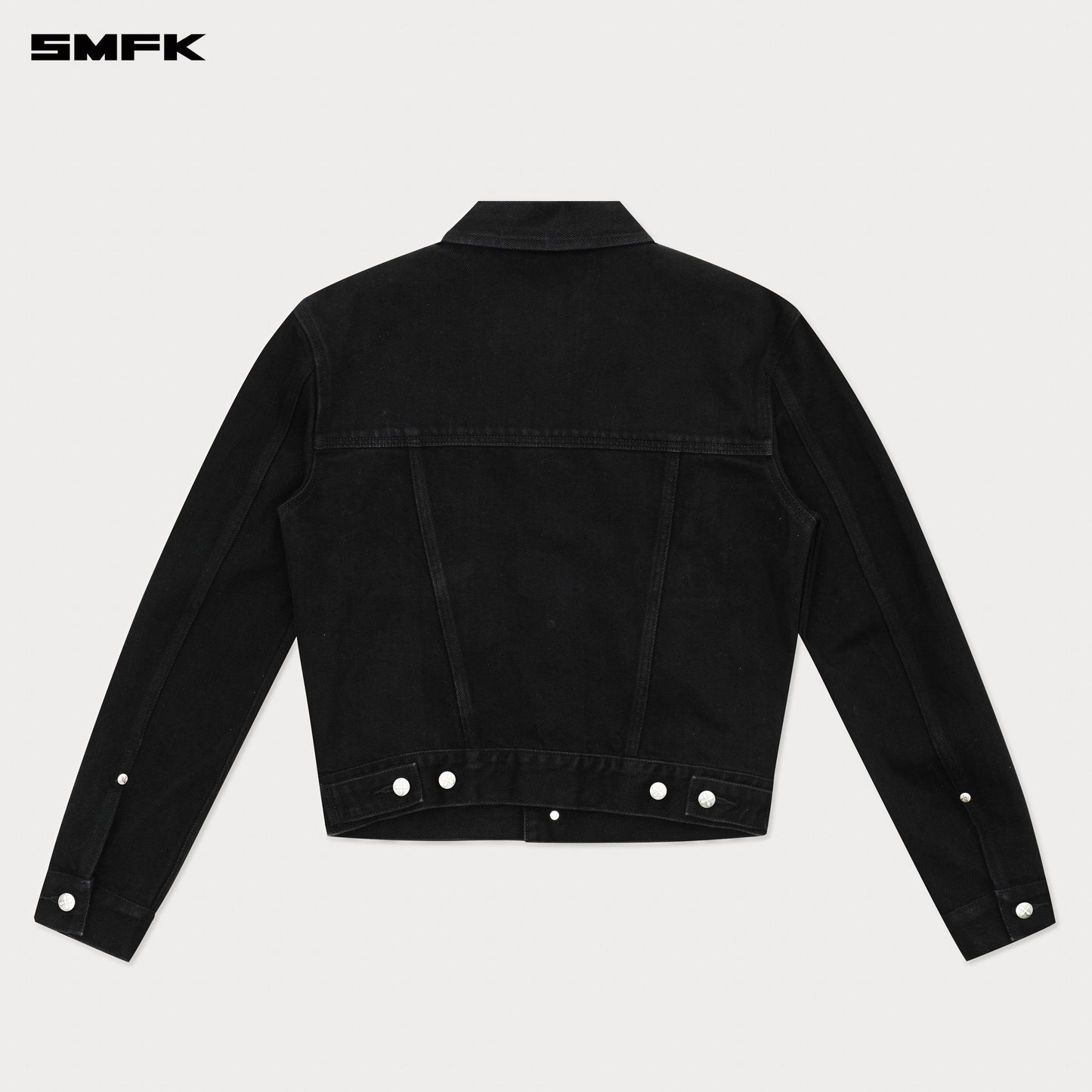 SMFK Compass Permanent Denim Jacket Black