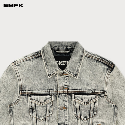 SMFK Compass Permanent Denim Jacket Snowflake