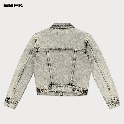 SMFK Compass Permanent Denim Jacket Snowflake