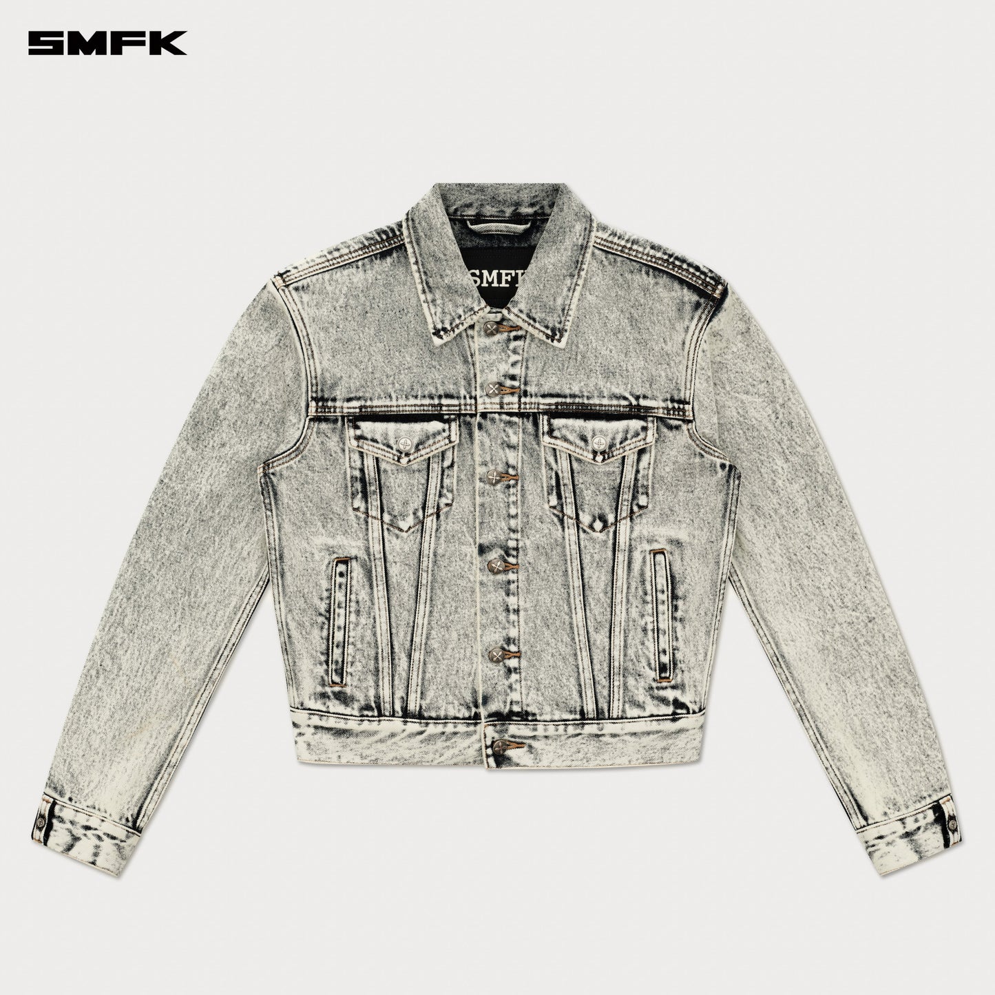 SMFK Compass Permanent Denim Jacket Snowflake