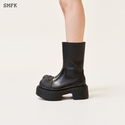 SMFK Compass Rider Low Boots In Black