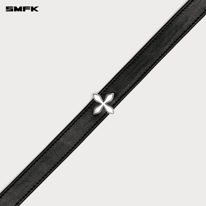 SMFK COMPASS RIVET Cross Rivet Leather High Collar Choker