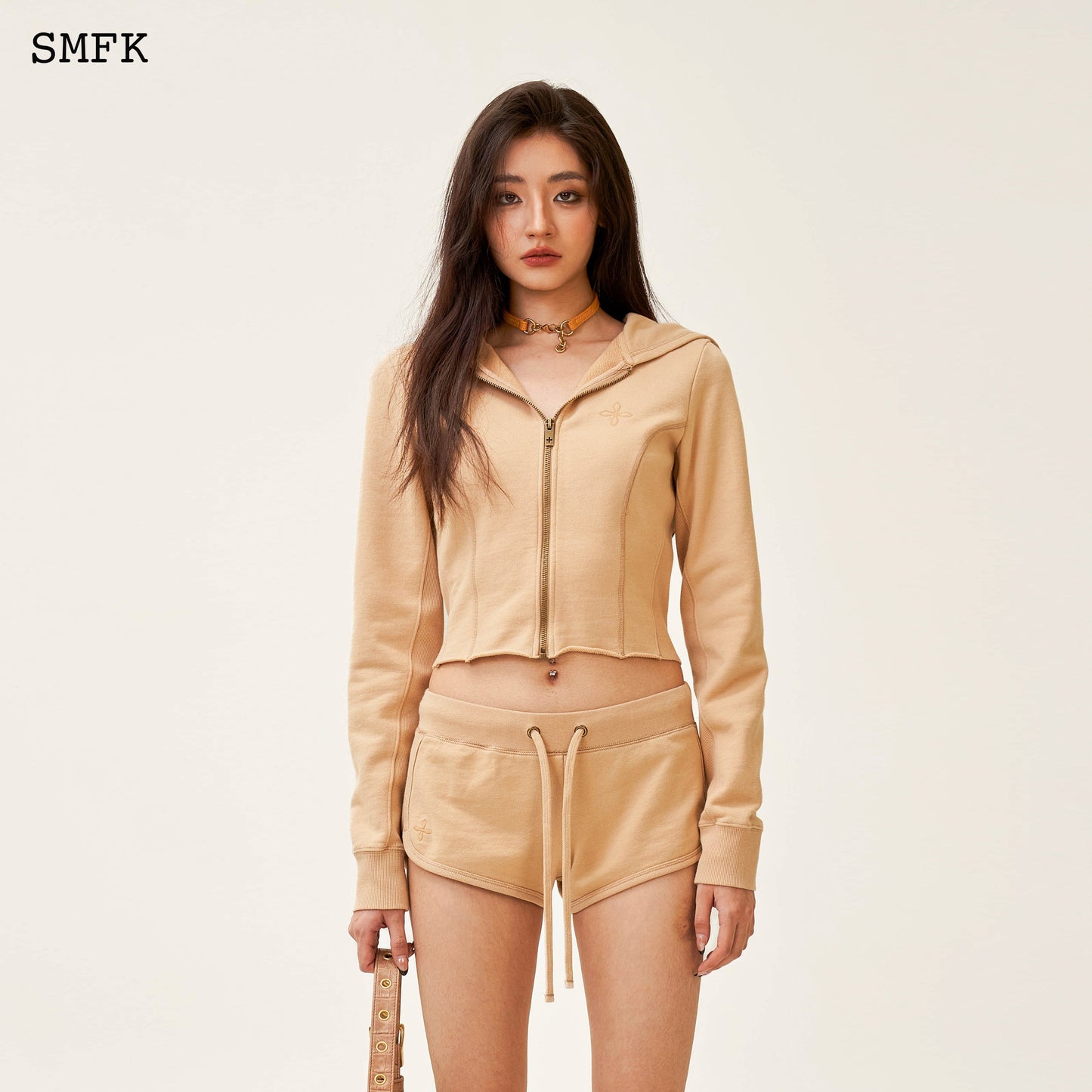 SMFK Compass Rove Stray Low-rise Running Shorts Sand