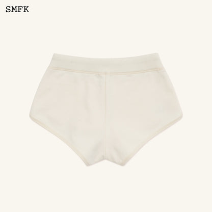 SMFK Compass Rove Stray Low-rise Running Shorts White