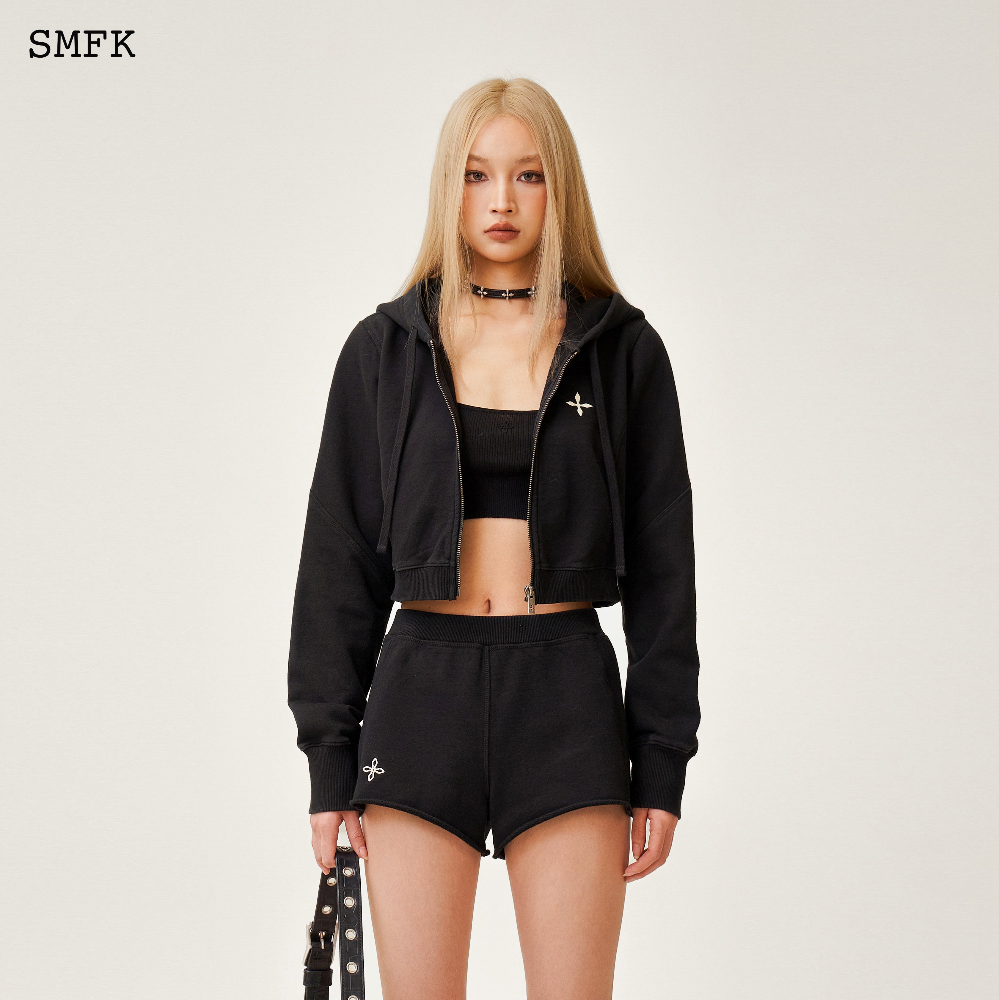 Deals SMFK Shorts Sweatshirt Set