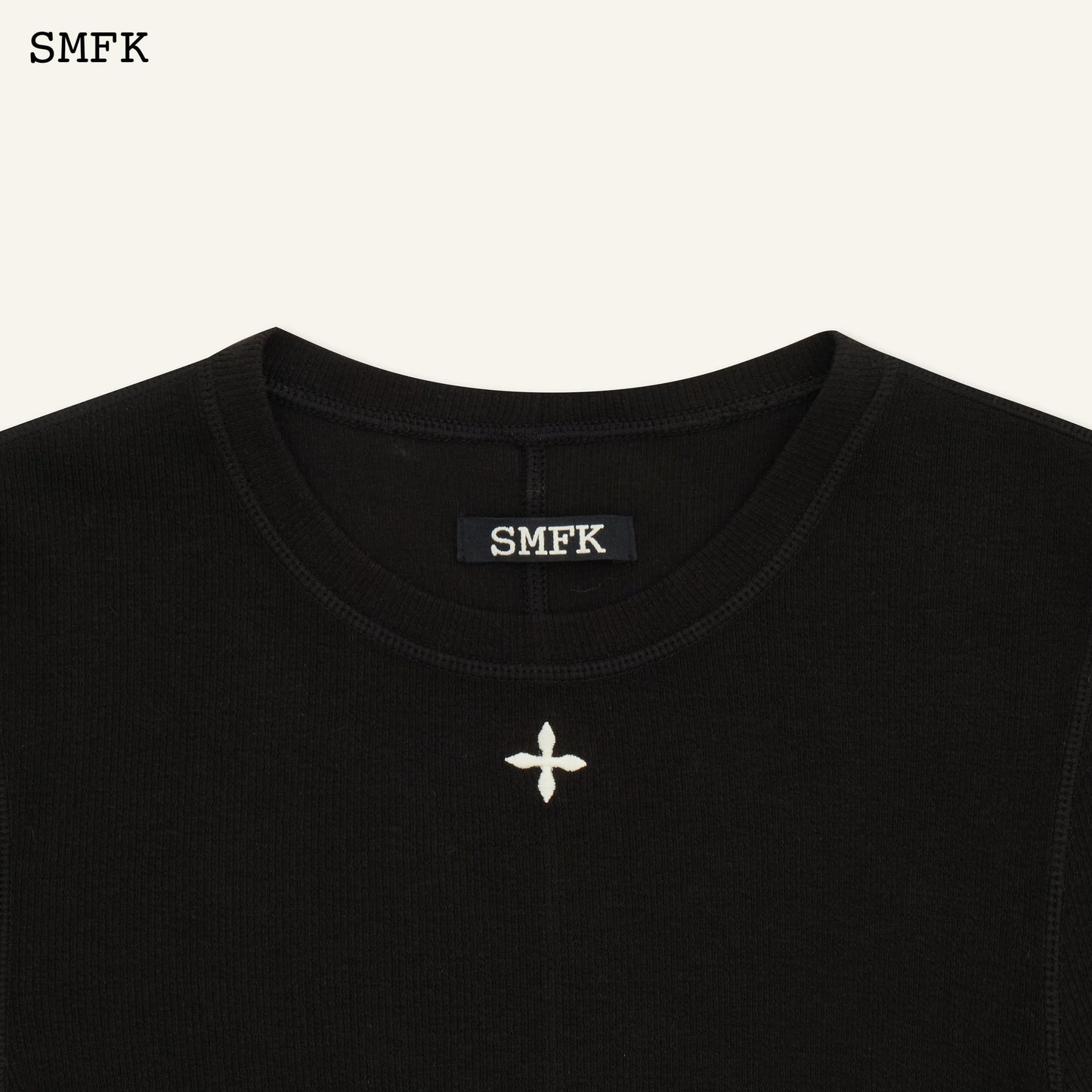 SMFK Compass Rush Slim-Fit Tee In Black