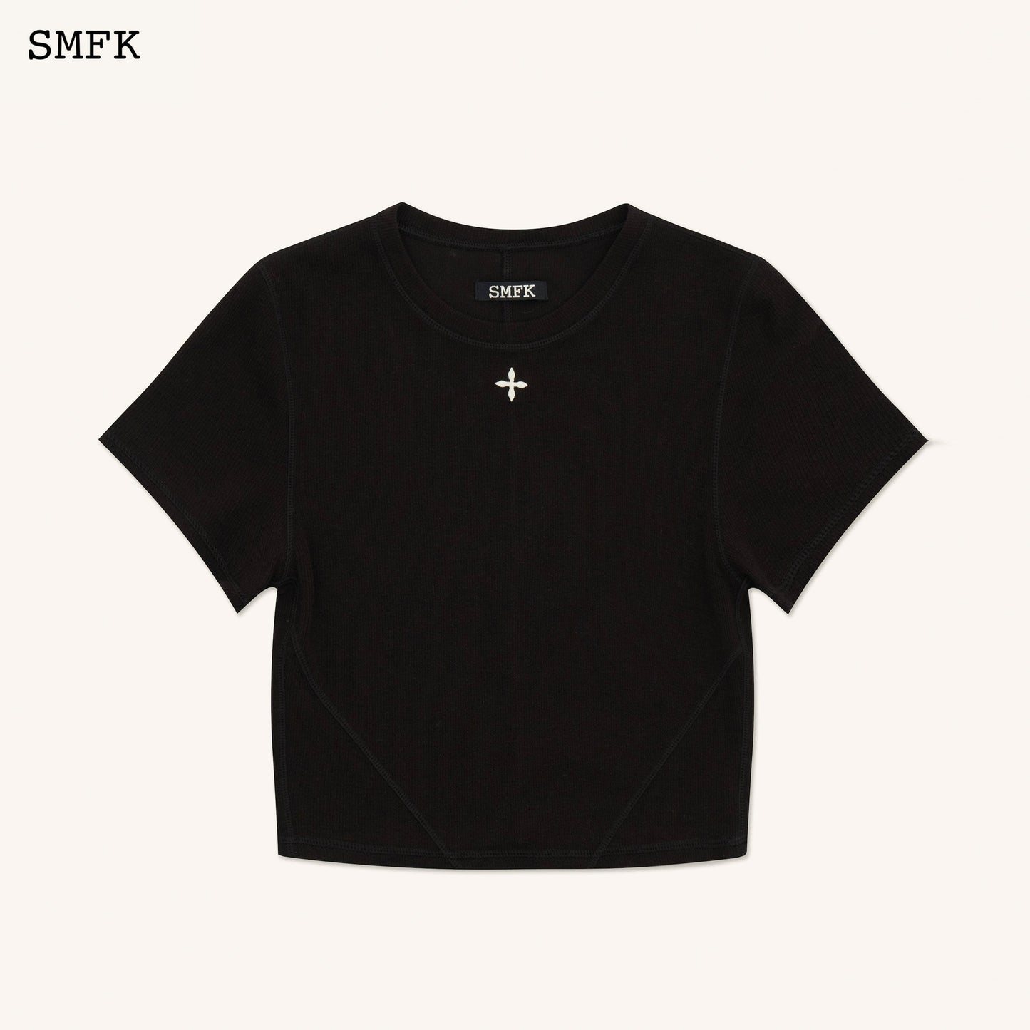 SMFK Compass Rush Slim-Fit Tee In Black