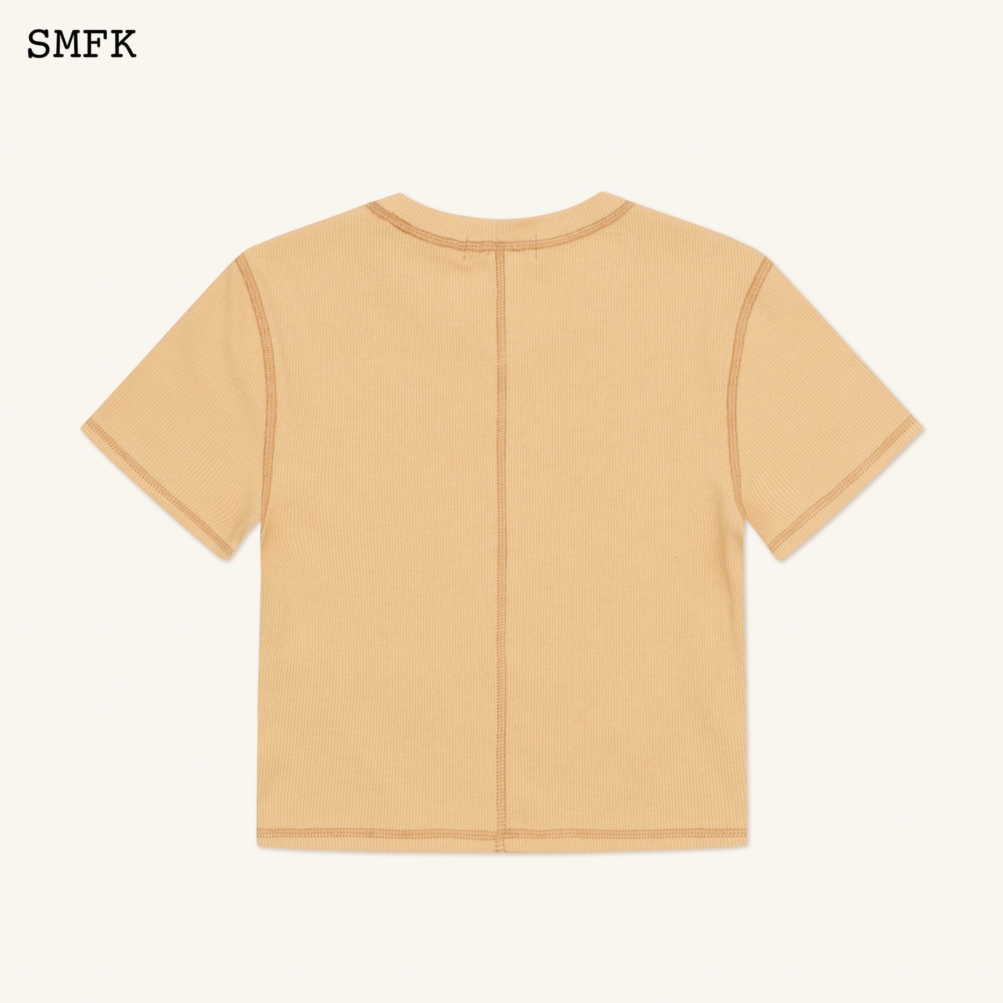 SMFK Compass Rush Slim-Fit Tee In Sand