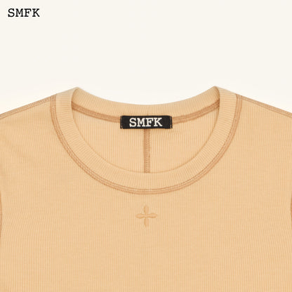 SMFK Compass Rush Slim-Fit Tee In Sand