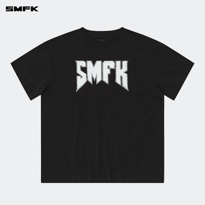 SMFK Compass SMFK Metal Rock Loose Tee Black