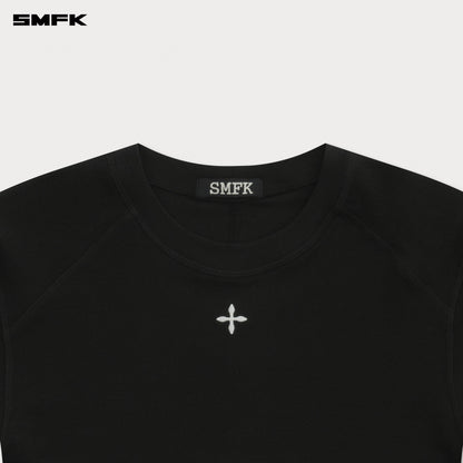 SMFK Compass Standard Rush Slim-Fit Tee In Black