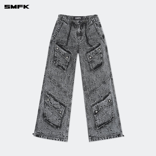 SMFK Compass Storm Garden Paratrooper Jeans