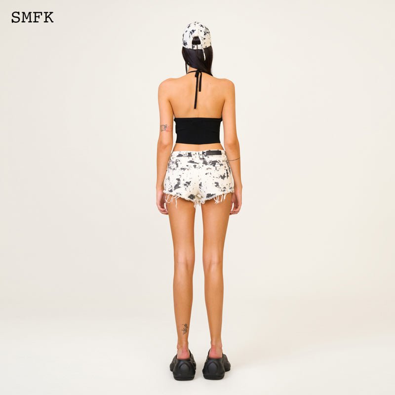 SMFK Compass Tarpan Ink Camouflage Short Jeans