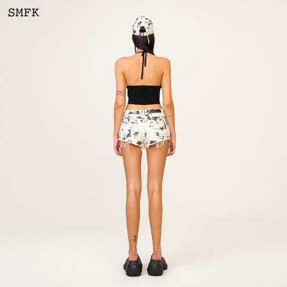 SMFK Compass Tarpan Ink Camouflage Short Jeans