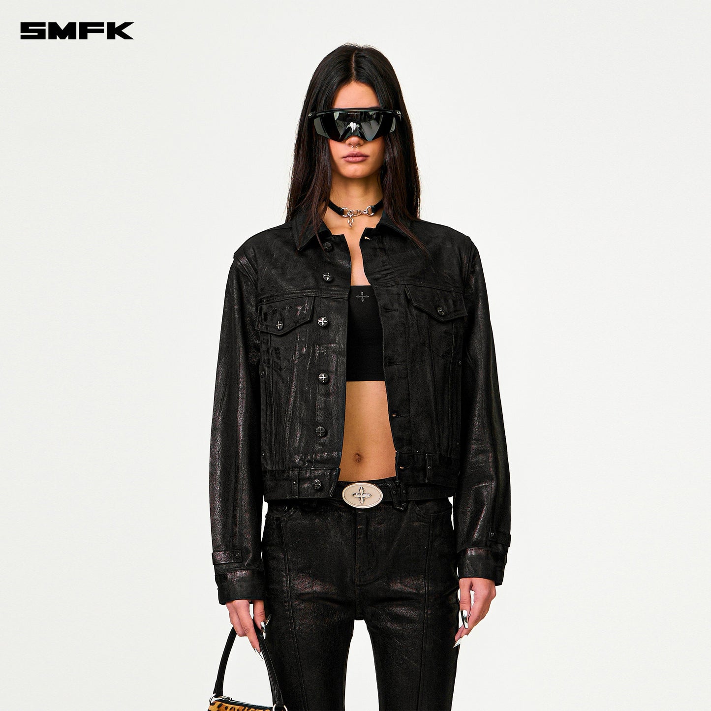 SMFK Compass Tarpan Lightning Denim Jacket