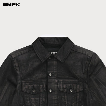 SMFK Compass Tarpan Lightning Denim Jacket