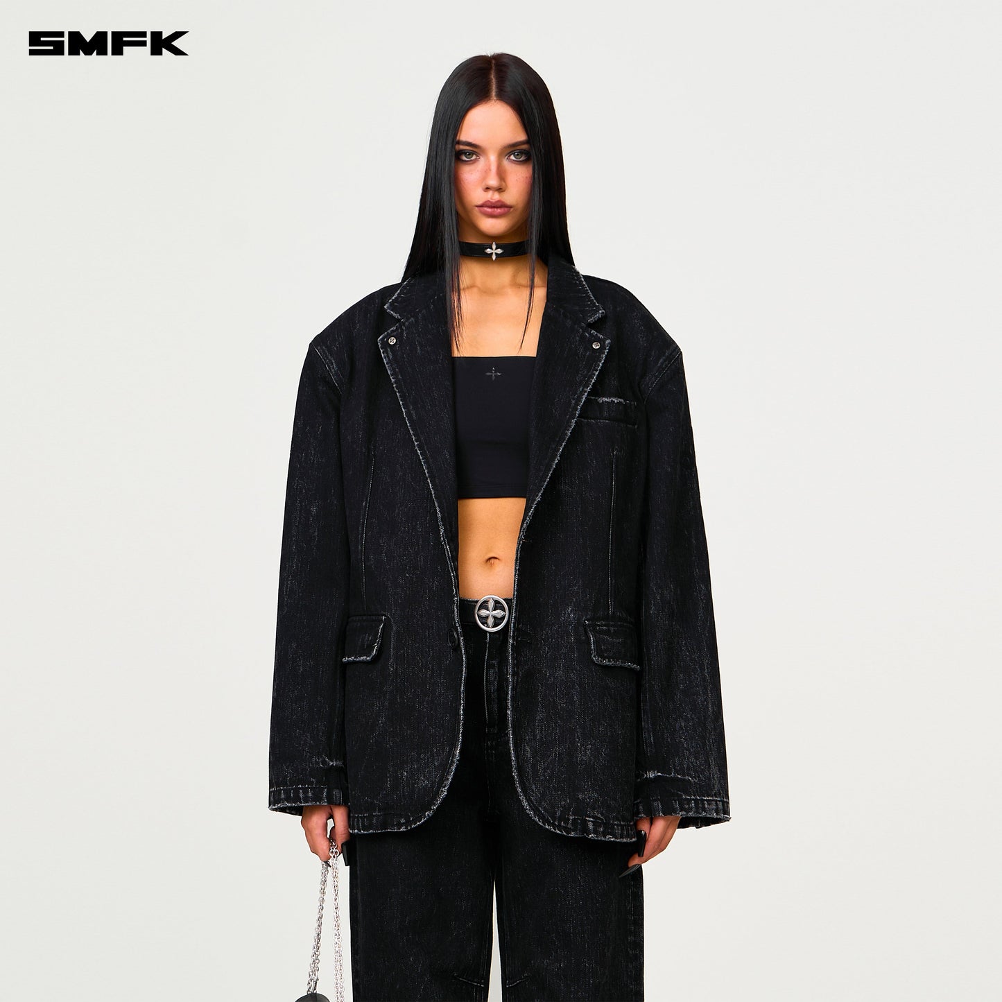 SMFK Compass Tarpan Oversize Suit Black