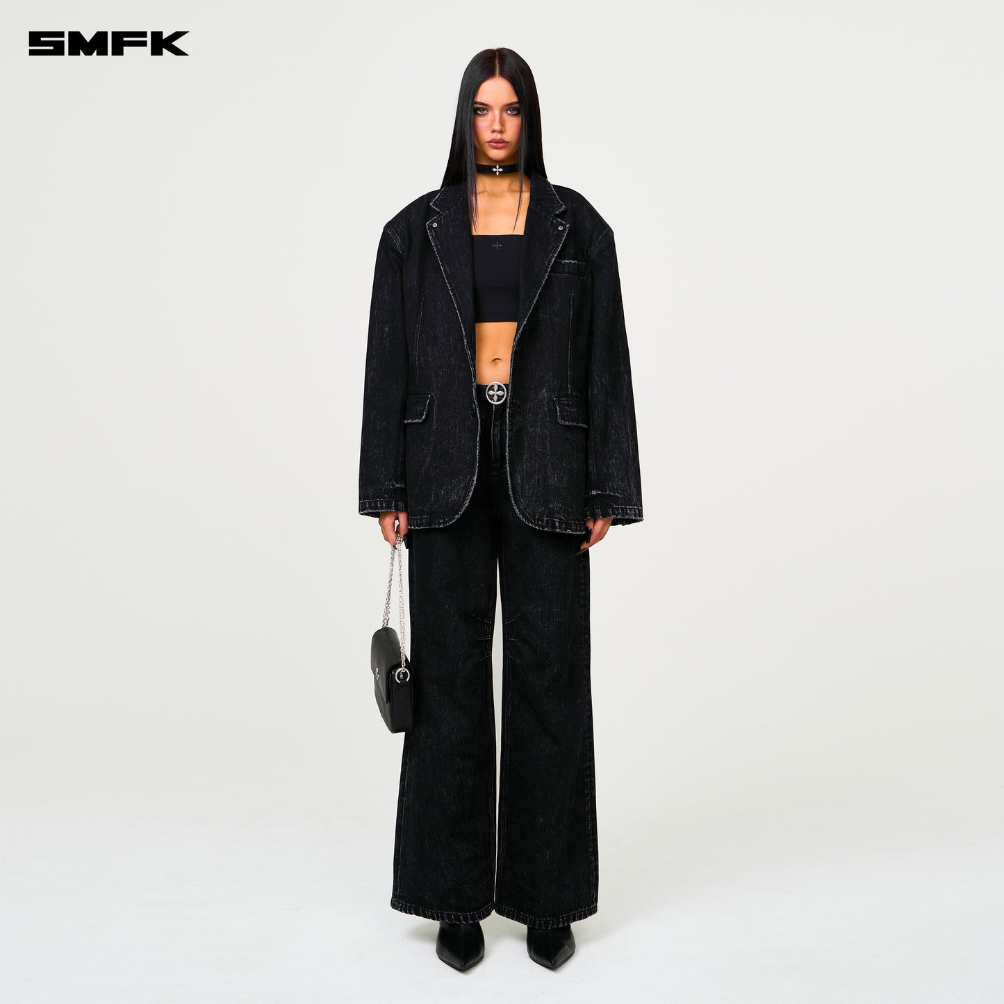 SMFK Compass Tarpan Oversize Suit Black